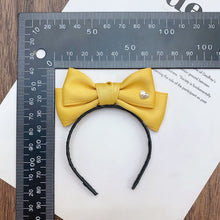 Load image into Gallery viewer, For 17cm Labubu V1 V2 V3 Skull Panda Doll Clothes Solid Color Heart-shaped Rhinestone Clothing Bow Tie Hair Clip Mini Cute Doll Fashion Accessories

