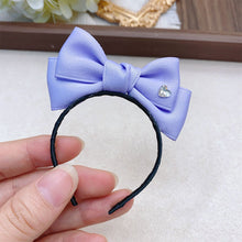 Load image into Gallery viewer, For 17cm Labubu V1 V2 V3 Skull Panda Doll Clothes Solid Color Heart-shaped Rhinestone Clothing Bow Tie Hair Clip Mini Cute Doll Fashion Accessories
