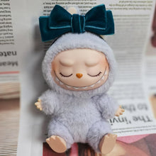 Load image into Gallery viewer, For 17cm Labubu V1 V2 V3 Skull Panda Doll Clothes Fashion Clothing Bow Tie Hair Clip Mini Cute Doll Fashion Accessories
