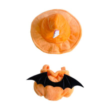 Load image into Gallery viewer, Miniature Halloween Pumpkin Costume with Hat for 17cm Labubu Dolls Cute DIY Doll Clothes Lovely Outfit Gifts for Girls Friends
