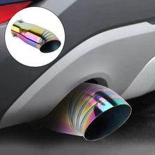 Load image into Gallery viewer, 76mm Universal Stainless Steel Car Exhaust Pipe Rear Noise Canceller Muffler End Tail Pipe Outlet Tailpipe
