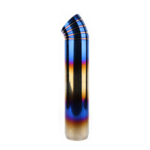 Load image into Gallery viewer, Car Exhaust Tip Extended Stainless Steel Muffler Pipe High-Temperature Resistant Rear Noise Canceller Muffler End Tail Pipe Outlet 66mm 76mm Car Tailpipe ﻿

