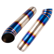 Load image into Gallery viewer, Car Exhaust Tip Extended Stainless Steel Muffler Pipe High-Temperature Resistant Rear Noise Canceller Muffler End Tail Pipe Outlet 66mm 76mm Car Tailpipe ﻿
