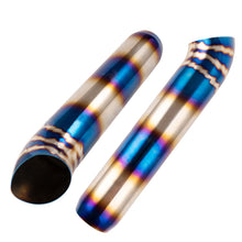 Load image into Gallery viewer, Car Exhaust Tip Extended Stainless Steel Muffler Pipe High-Temperature Resistant Rear Noise Canceller Muffler End Tail Pipe Outlet 66mm 76mm Car Tailpipe ﻿
