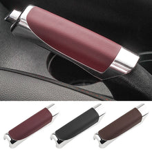 Load image into Gallery viewer, Universal Car Handbrake Leather &amp; ABS Cover Handbrake Boot Anti-Slip Decorative Sleeve Interior Accessory
