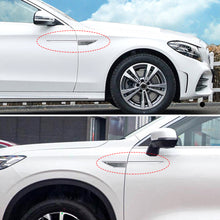 Load image into Gallery viewer, 4Pcs/Set Universal Car Side Blade Fender Decals Stainless Steel Metal Trim Kit Exterior Styling Accessories
