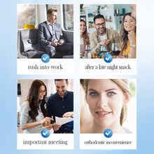 Load image into Gallery viewer, Solid Toothpaste Tablets Mint Fresh Breath Tartar Removal Travel Toothpaste Chewable Portable Oral Care Tablets

