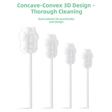 Load image into Gallery viewer, Baby Tongue Cleaner Gauze Toothbrush No-Glue Dental Wipes Infant Gum Cleanser Disposable Breastfed Baby Essentials Newborn Oral Care Kit
