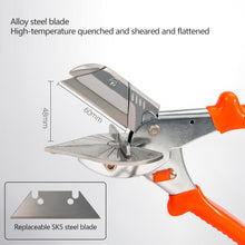 Load image into Gallery viewer, Multi-Function Precision Angle Clipper Quick 45/90 Degree Baseboards Cutter Conduit Scissors Electrician's Wire Channel Tool Angle Snips Home Improvement Tool
