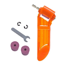 Load image into Gallery viewer, Multi-Size Fit Drill Bit Sharpening Kit Portable Twist Drill Sharpener Attachment for Power Drill Handheld Grinder for Sharpening Blunt Drill Bits
