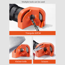 Load image into Gallery viewer, Multi-Size Fit Drill Bit Sharpener Restore Old Drill Bits DIY Tool Knife Sharpener Electric Drill Accessory Home Workshop Must-Have Time-Saving Solution
