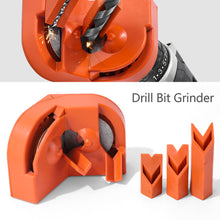 Load image into Gallery viewer, Multi-Size Fit Drill Bit Sharpener Restore Old Drill Bits DIY Tool Knife Sharpener Electric Drill Accessory Home Workshop Must-Have Time-Saving Solution
