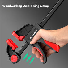 Load image into Gallery viewer, 6/8/12in Quick Release F-Style Clamp Adjustable Woodworking Quick-Grip Fixing Clamp Support Tool Strong Grip Press Clamps for Gluing and Assembly
