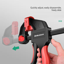 Load image into Gallery viewer, 6/8/12in Quick Release F-Style Clamp Adjustable Woodworking Quick-Grip Fixing Clamp Support Tool Strong Grip Press Clamps for Gluing and Assembly
