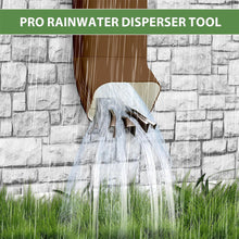 Load image into Gallery viewer, 3*4/3*2IN Gutter Downspout Extension Heavy Duty Yard Drainage Extender Easy Install 3x2 Downspout Connector Gutter Accessory
