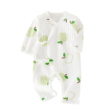 Load image into Gallery viewer, Cotton Newborn Bodysuit Air Conditioning Outfit Soft Baby Sleepwear Easy Diaper Change Gentle on Skin A-Class Quality Baby Romper
