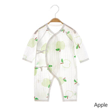 Load image into Gallery viewer, Cotton Newborn Bodysuit Air Conditioning Outfit Soft Baby Sleepwear Easy Diaper Change Gentle on Skin A-Class Quality Baby Romper
