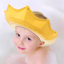 Load image into Gallery viewer, Baby Shower Soft Cap Adjustable Hair Wash Hat for Kids Ear Protection Safe Children Shampoo Bathing Shower Protect Head Cover
