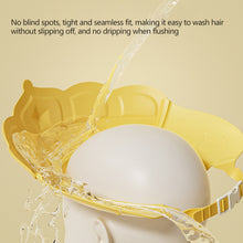 Load image into Gallery viewer, Baby Shower Soft Cap Adjustable Hair Wash Hat for Kids Ear Protection Safe Children Shampoo Bathing Shower Protect Head Cover
