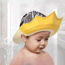 Load image into Gallery viewer, Baby Shower Soft Cap Adjustable Hair Wash Hat for Kids Ear Protection Safe Children Shampoo Bathing Shower Protect Head Cover
