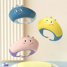 Load image into Gallery viewer, Baby Shower Soft Cap Adjustable Hair Wash Hat for Kids Ear Protection Safe Children Shampoo Bathing Shower Protect Head Cover
