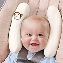 Load image into Gallery viewer, Baby Head Support Pillow Universal Infant Neck Protection Car Seat Stroller Head Cushion for Infants Newborn Head and Neck Support
