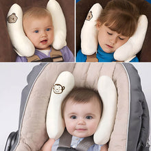 Load image into Gallery viewer, Baby Head Support Pillow Universal Infant Neck Protection Car Seat Stroller Head Cushion for Infants Newborn Head and Neck Support
