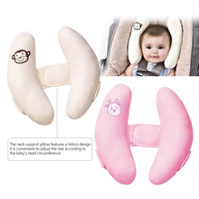 Load image into Gallery viewer, Baby Head Support Pillow Universal Infant Neck Protection Car Seat Stroller Head Cushion for Infants Newborn Head and Neck Support
