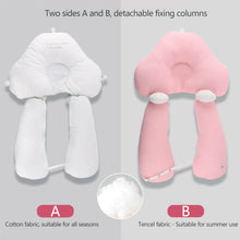 Load image into Gallery viewer, Newborn Anti-Rollover Pillow Baby Head Shaping Corrective Pillow for Flat Head Anti-Startle Sleep Baby Safety Sleep Pillow
