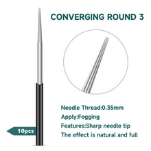 Load image into Gallery viewer, 3RL/5RL Tattoo Needle Cartridges Stainless Steel Microblading Needles Korean Style Tattoo Liner &amp; Shader Tips For Foggy Eyebrows And Lip Tattoos
