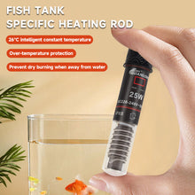 Load image into Gallery viewer, USB/Plug Mini Aquarium Heater Safe Shrimp/Turtle/Fish/Reptiles 27-26℃ Thermostat Aquarium Basking Heater USB Small Tank Heater
