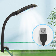Load image into Gallery viewer, Adjustable Aquarium Light Dimmable Aquarium LED Spot Light 360° Rotatable Fish Tank Lamp Aquascaping For Fish Turtle Betta/Small Aquariums Accessories

