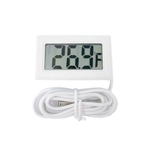 Load image into Gallery viewer, Mini Celsius/Fahrenheit Aqua Thermometer with Probe For Fish Tank Precision Thermometer Digital for Home/Commercial Use Hydroponics Greenhouse
