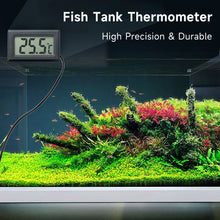 Load image into Gallery viewer, Mini Celsius/Fahrenheit Aqua Thermometer with Probe For Fish Tank Precision Thermometer Digital for Home/Commercial Use Hydroponics Greenhouse
