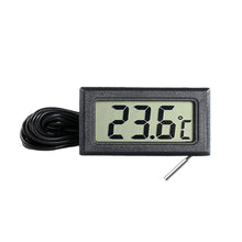Load image into Gallery viewer, Mini Celsius/Fahrenheit Aqua Thermometer with Probe For Fish Tank Precision Thermometer Digital for Home/Commercial Use Hydroponics Greenhouse
