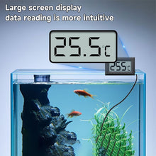 Load image into Gallery viewer, Mini Celsius/Fahrenheit Aqua Thermometer with Probe For Fish Tank Precision Thermometer Digital for Home/Commercial Use Hydroponics Greenhouse
