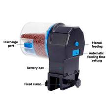 Load image into Gallery viewer, Smart Timer Tank Feeder Ornamental Fish Turtle Large Capacity Aquarium Feeder Fish Food Dispenser Smart Aquarium Accessory
