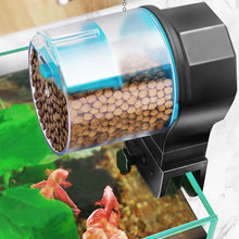 Load image into Gallery viewer, Smart Timer Tank Feeder Ornamental Fish Turtle Large Capacity Aquarium Feeder Fish Food Dispenser Smart Aquarium Accessory
