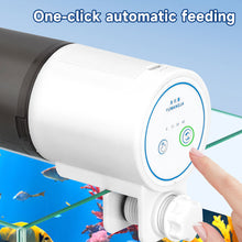 Load image into Gallery viewer, Automatic Timer Fish Tank Feeder Silent Battery Powered Multi-function Fish Food Dispenser Travel Aquarium Companion Smart Fish Tank Accessory
