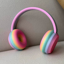 Load image into Gallery viewer, Miniature 3D Print Headset for 17cm Labubu Cute DIY Doll Headphones Fashion Accessories Lovely Outfit Chirstmas Gifts for Girls Kids
