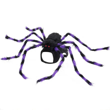 Load image into Gallery viewer, Novelty Halloween Pet Spider Costume Cute Dogs Cats Vibrant Plush Spider Outfit Easy Wear Pet Party Cosplay Dress Suit Pet Costume
