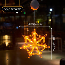 Load image into Gallery viewer, Halloween LED Lights with Suction Cups Battery-Powered Ghost Pumpkin Hanging Party Lights For Shop/Home/Yard Windows for Indoor/Outdoor
