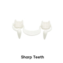 Load image into Gallery viewer, Retractable Vampire Teeth with Storage Box Realistic Vampire Fangs Makeup Kit Reusable Anti-Fall for Halloween Costume
