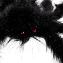 Load image into Gallery viewer, Giant Halloween Spider Decor Realistic Scary Prank Jumbo Fluffy Spider Creepy Crawler Halloween Party/Haunted House/Bar Scare Spider Decor
