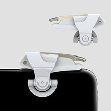 Load image into Gallery viewer, 1Pair PUBG Mobile Game Triggers Stimulus Battlefield Gen 2/3 Controller Metal Shooting Buttons for Phone Gaming (Universal Left/Right Hand)
