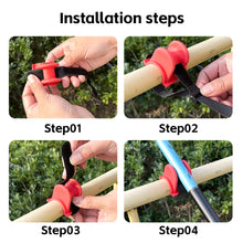 Load image into Gallery viewer, 1PC U-Shaped Fishing Rod Holder Tpe Anti-Slip Rod Clamping Device Self-Adhesive Cloth Fixed Universal For Boat Bridge Kayak Fishing
