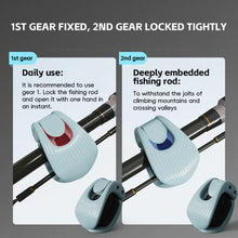 Load image into Gallery viewer, 1PC Multi-Function Lure Fishing Rod Storage Device Adjustable Clamp For Raft Rods Rock Fishing Rods Bait Plastic Sealing Clip
