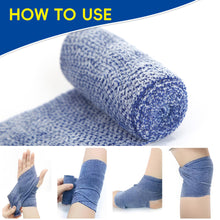 Load image into Gallery viewer, 1Roll/Pack Outdoor Sports Instant Cold Ice Bandage Muscle Soreness Joint Sprain Rapid Cooling Ice Wrap Self-Adhesive First Aid Bandage
