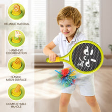 Load image into Gallery viewer, Outdoor Sports Racket for Children Aged 2-4 Parent-Child Interactive Training Tennis Racket Educational Early Learning Sensory Training Toy
