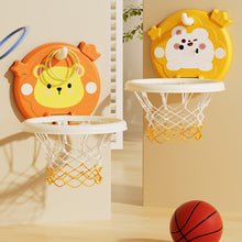 Load image into Gallery viewer, 1Set Kids Indoor Hanging Basketball Hoop No-Drill Height Adjustable Shooting Ring Set Foldable for Easy Storage Home Sports Toy

